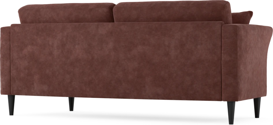 Eden - 2,5-sits soffa svängd - Röd