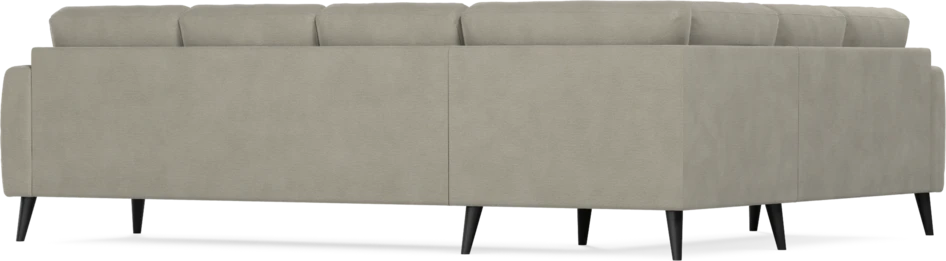 Eden - Hörnsoffa, 2+3-sits - Brun