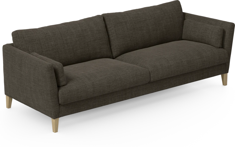 Winston - 4-sits soffa - Brun