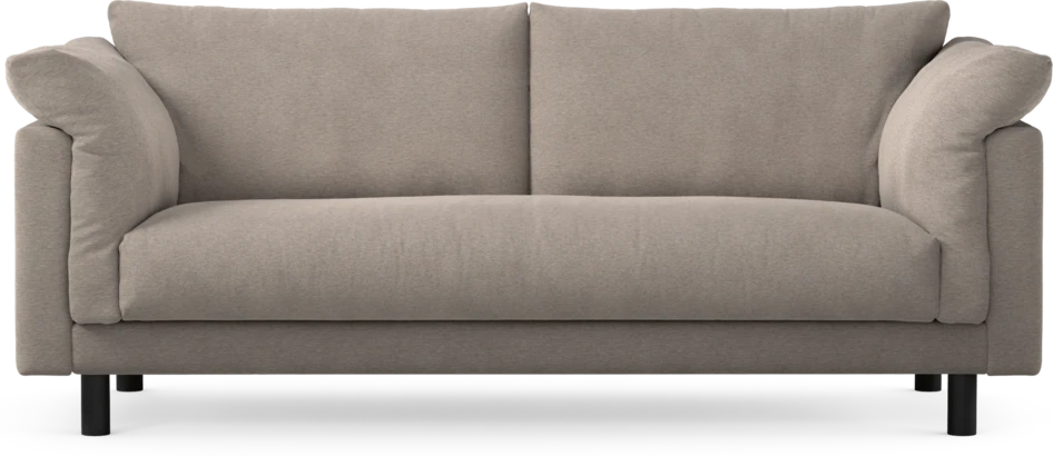 Cherrie - 2,5-sits soffa, hel dyna, fast klädsel - Beige