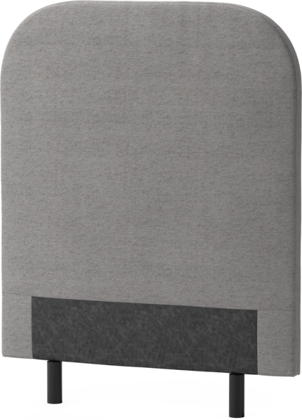 Delux Rundad - Sänggavel, 90-210 cm - Grå