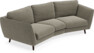 Madison - 3-sits soffa svängd, 70 cm - Grön