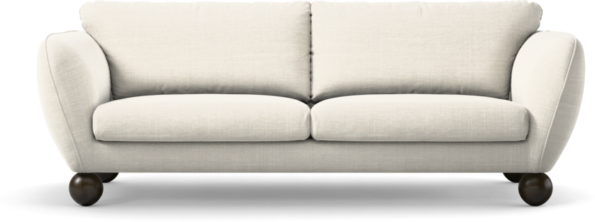Madison Lux - 3-sits soffa - Vit