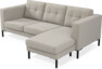 Rio - 3-sits soffa med schäslong höger - Beige
