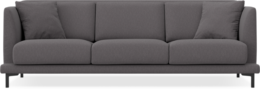 Macy Lux - 3-sits soffa XL - Grå