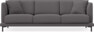 Macy Lux - 3-sits soffa XL - Grå