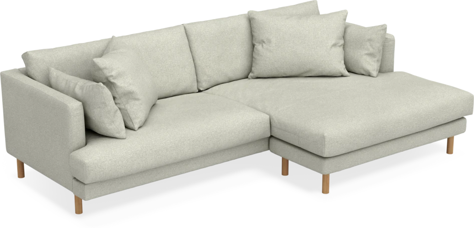 Harper - 4-sits med schäslong XL höger - Beige