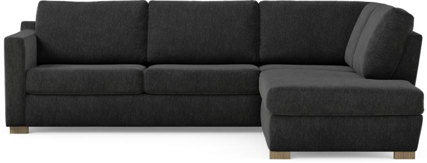 Friday - 2,5-sits soffa med divan höger - Blå