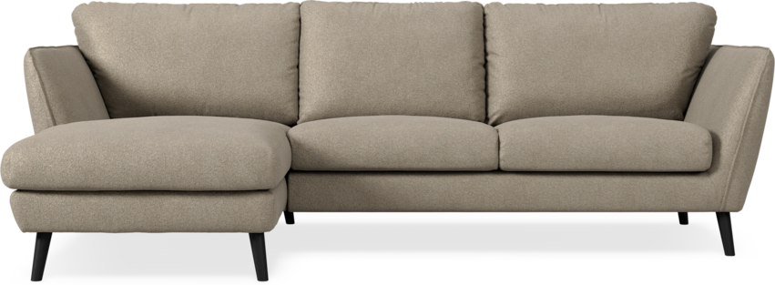 Madison Lux - 2-sits soffa med schäslong vänster - Beige