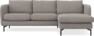 Madison Lux - 2-sits soffa med schäslong höger - Beige