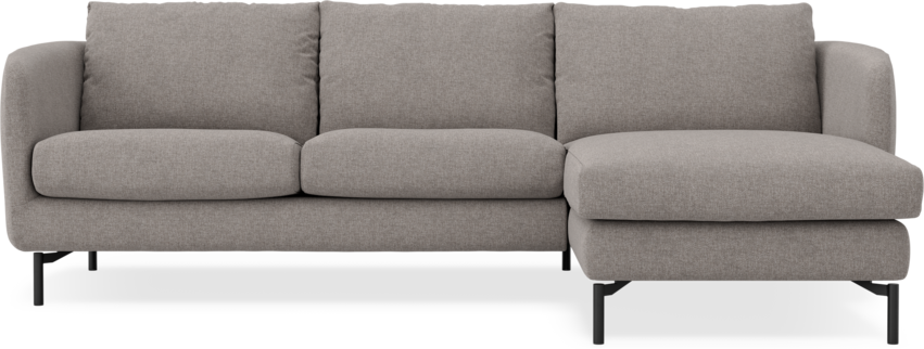 Madison Lux - 2-sits soffa med schäslong höger - Beige