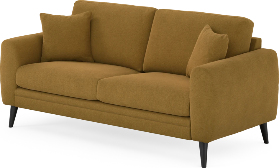 Eden - 2,5-sits soffa - Gul