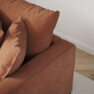 Rossi - 4-sits soffa - Gul