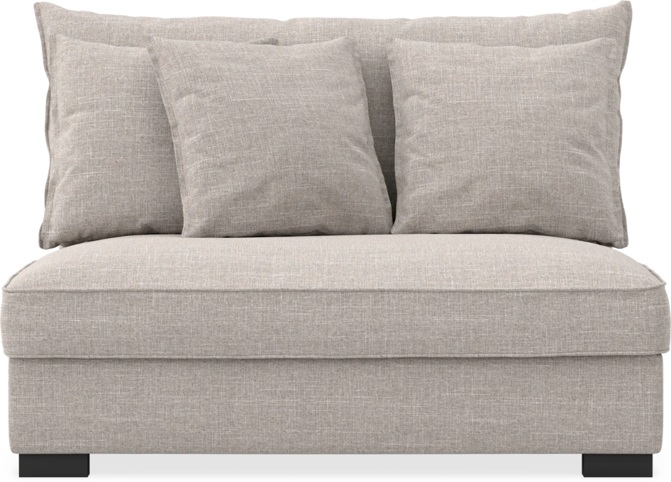 Rossi - 2-sits utan armstöd - Beige
