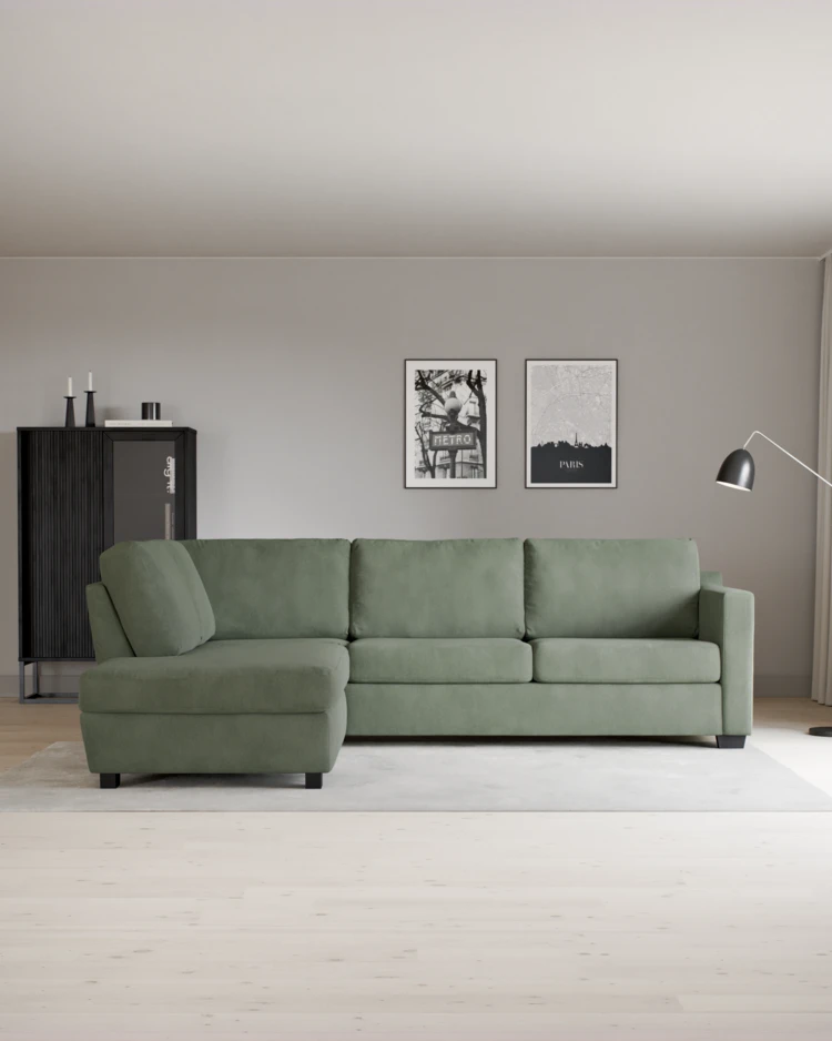 Friday - 2,5-sits soffa med divan vänster - inspiration