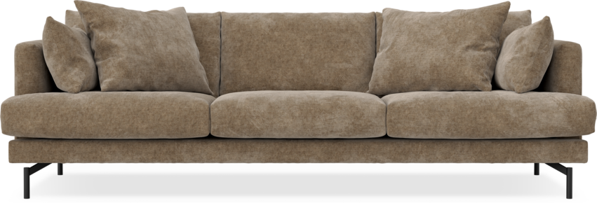 Harper - 4-sits soffa - Brun
