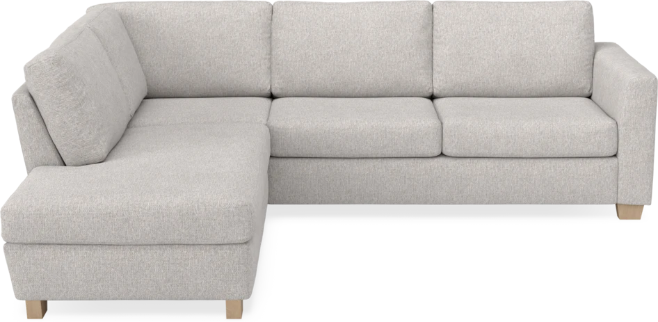 Friday - 2,5-sits soffa med divan vänster - Grå