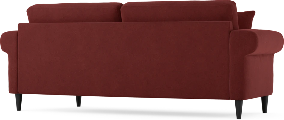 Eden - 2,5-sits soffa svängd - Röd