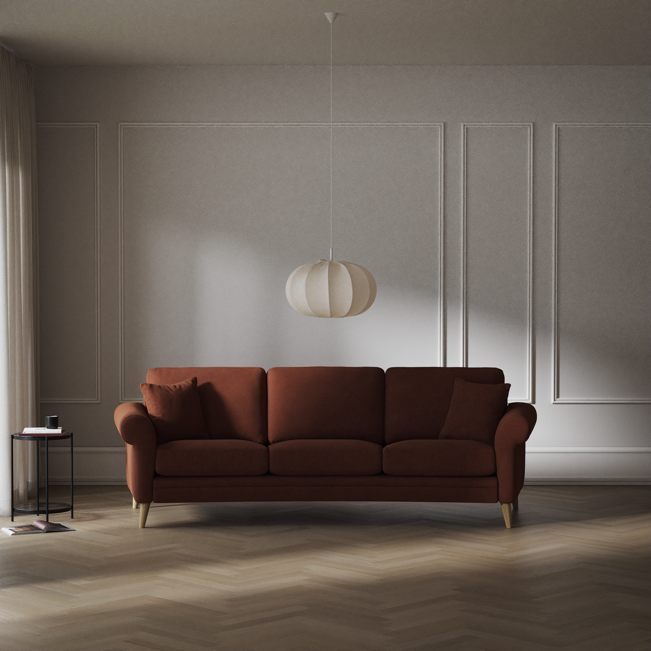 Eden - 3-sits soffa svängd - inspiration