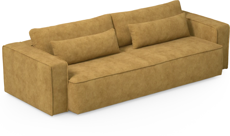 Ide - Bäddsoffa 4-sits - Gul