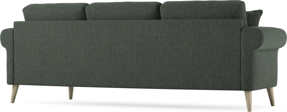 Eden - 3-sits soffa svängd - Grön