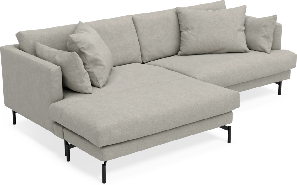 Harper - 4-sits med schäslong XL vänster - Beige