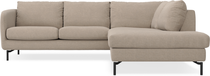 Madison - 2-sits soffa med divan höger - Beige