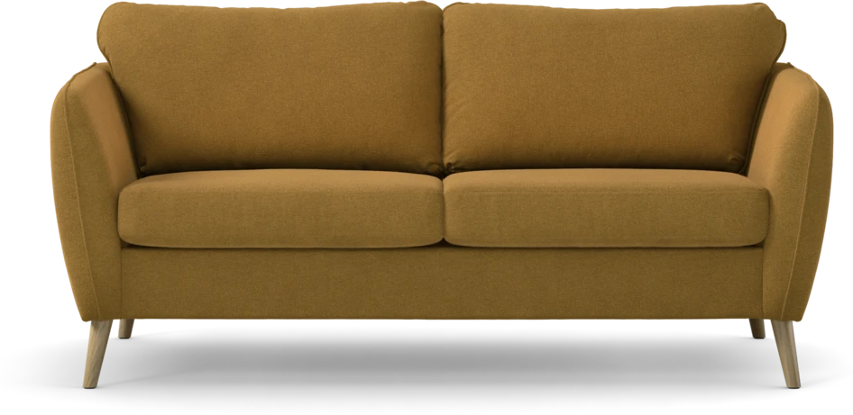 County - 2-sits soffa - Gul