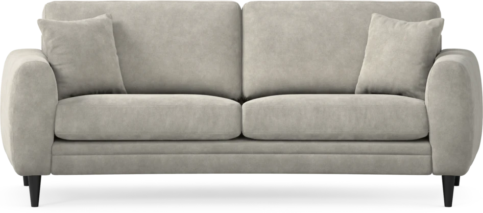 Eden - 2,5-sits soffa svängd - Grå