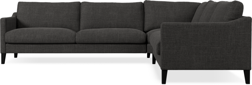 Winston - Hörnsoffa, 3+2-sits - Grå