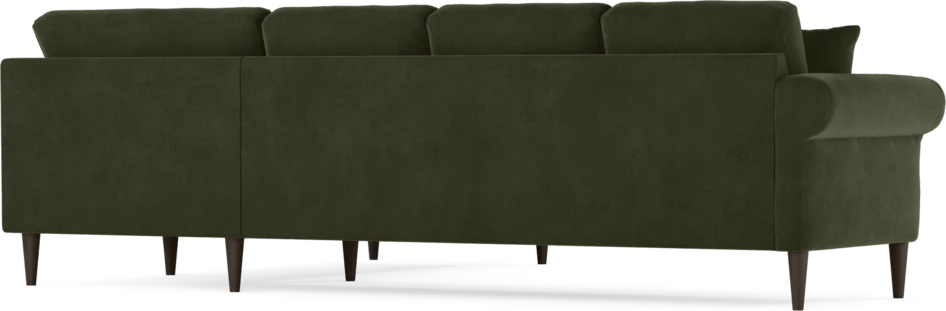 Eden - Hörnsoffa, 3+2-sits - Grön