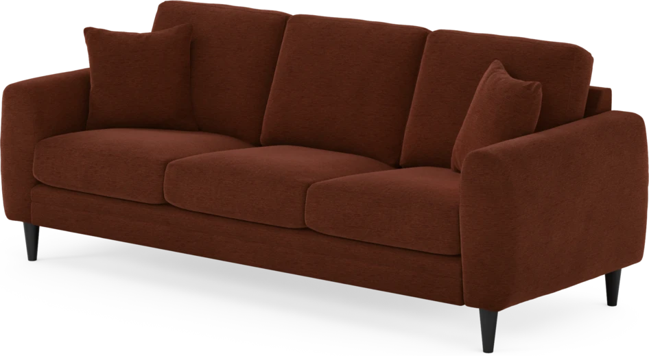 Eden - 3-sits soffa - Orange