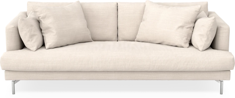 Harper - 3-sits soffa, hel dyna - Beige