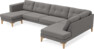 Rio - 4-sits soffa med schäslong vänster och divan höger - Grå