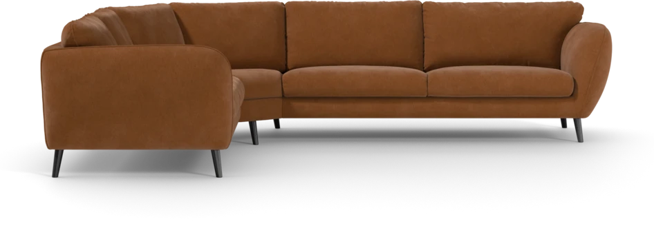 Madison Lux - Hörnsoffa 2+3-sits, hörn 2 - Orange