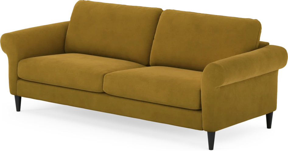 Bridge - 3-sits soffa - Gul