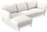Madison Lux - 2-sits soffa med schäslong vänster - Beige