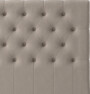 Delux Pikerad XL - Sänggavel, 90-210 cm - Beige