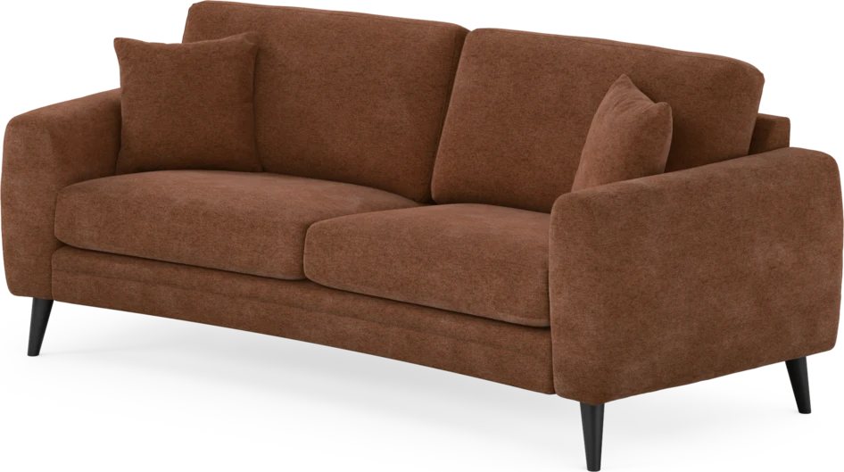 Eden - 2,5-sits soffa svängd - Orange