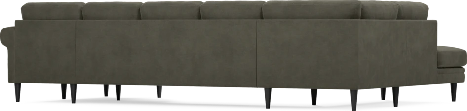 Eden - 3-sits soffa med divan vänster och schäslong höger - Grå