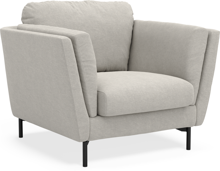 Madison Lux - Fåtölj, 70 cm - Grå