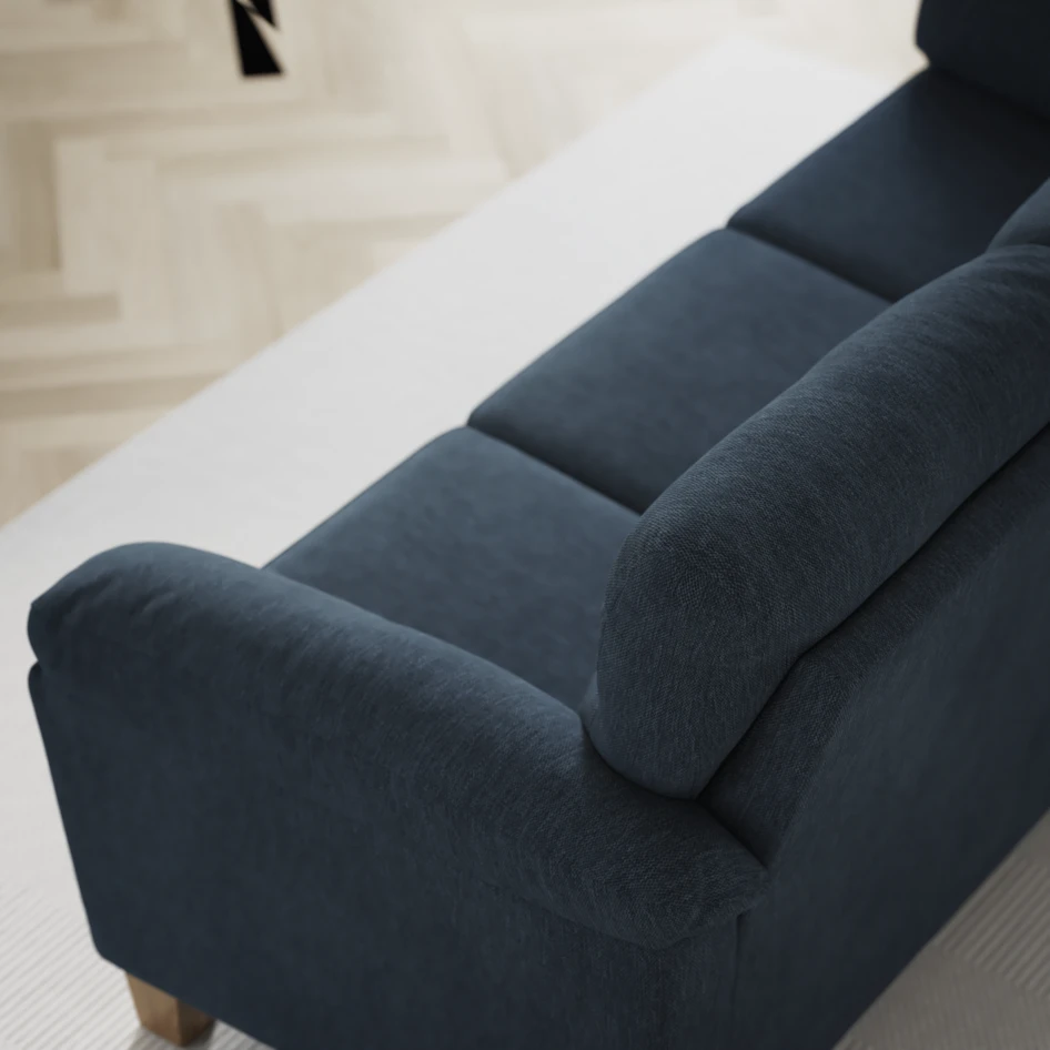 Tage - 3-sits soffa - Blå