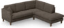 Eden - 2-sits soffa med divan - Gul