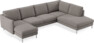 Madison Lux - 2-sits soffa med schäslong vänster och divan höger - Beige