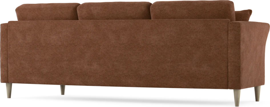 Eden - 3-sits soffa svängd - Orange