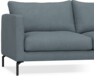 Impression Delux - 3-sits soffa med divan höger - Blå