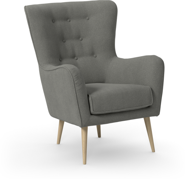 Cordelia - Fåtölj - Grå