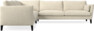 Winston - Hörnsoffa, 2+3-sits - Beige