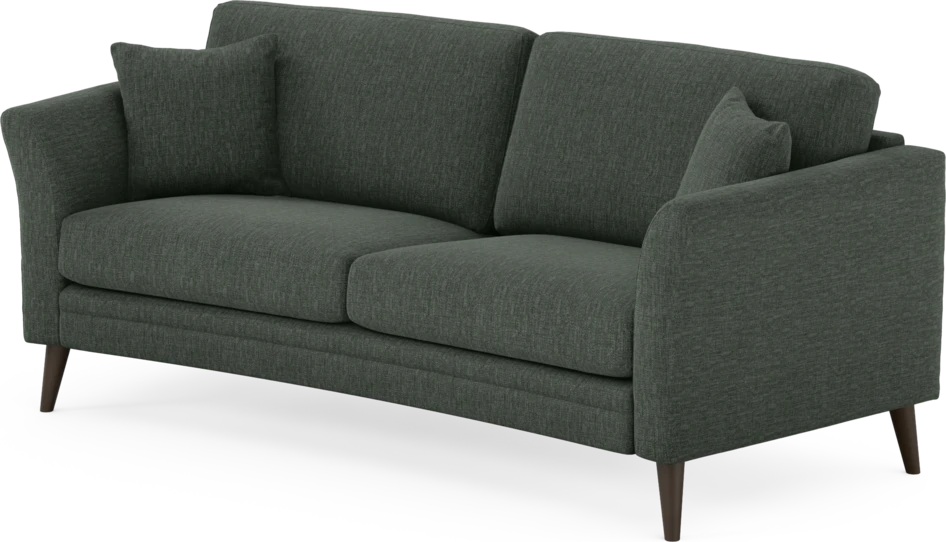Eden - 2,5-sits soffa svängd - Grön