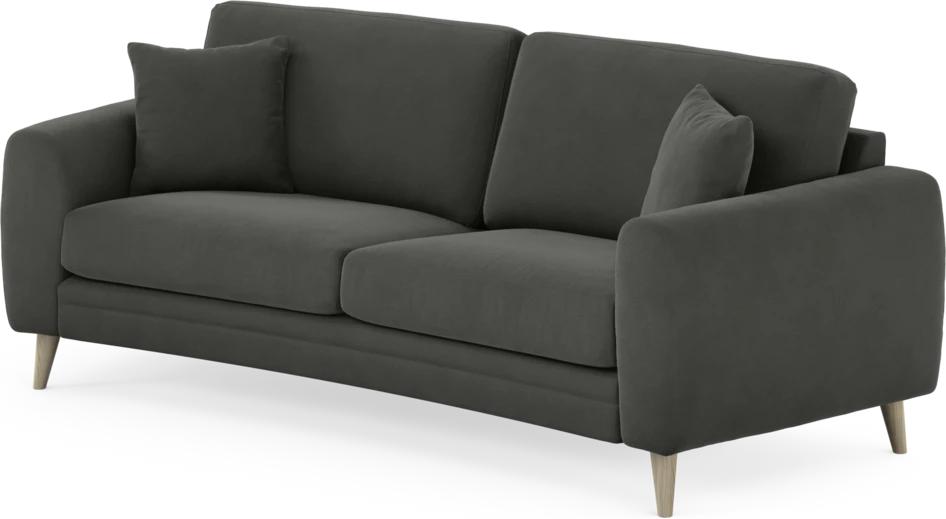 Eden - 2,5-sits soffa svängd - Grå